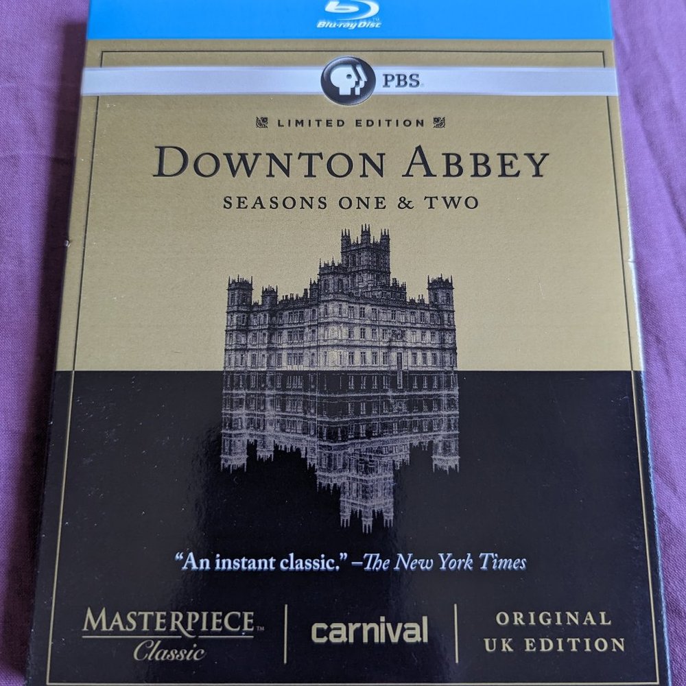 Downton Abbey Season 1 & 2 Blu-Ray